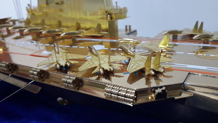 中国海军【辽宁号】航母模型鉴赏 模型 作者:shmoshen 71 