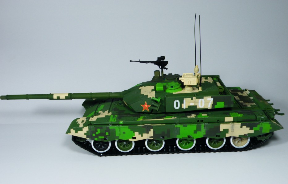 静态模型之1:35中国陆军99B主战坦克 模型,99g能硬刚m1a2吗 作者:xiaoyer 8290 