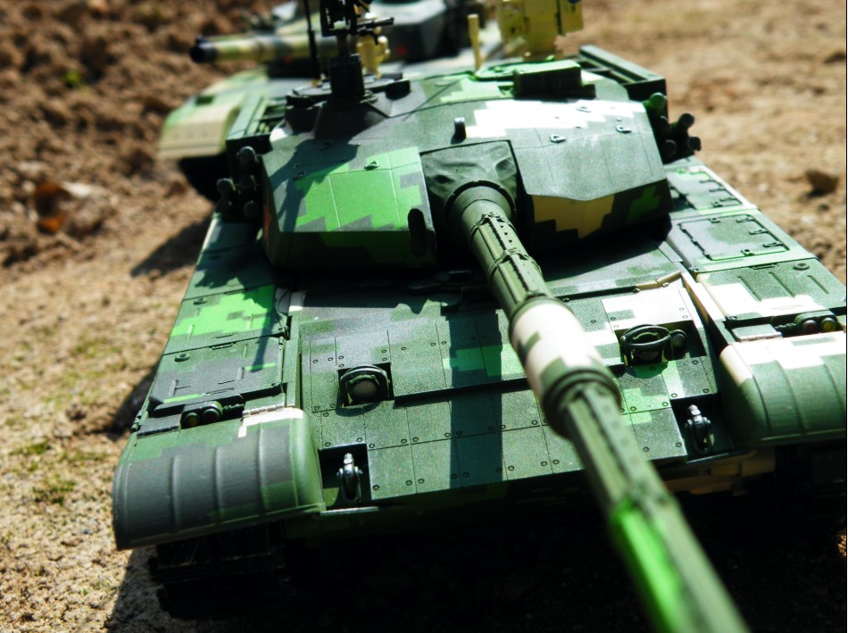静态模型之1:35中国陆军99B主战坦克 模型,99g能硬刚m1a2吗 作者:xiaoyer 139 