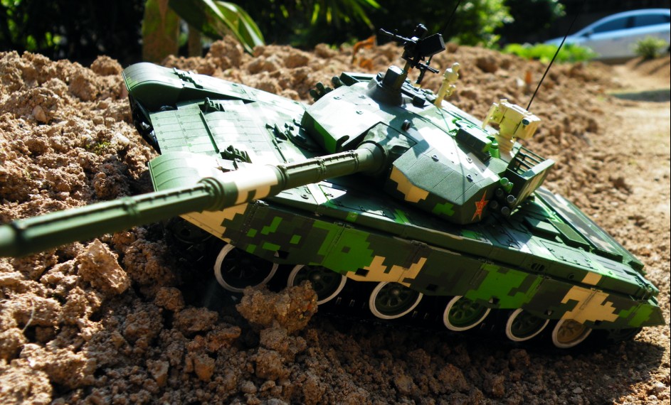 静态模型之1:35中国陆军99B主战坦克 模型,99g能硬刚m1a2吗 作者:xiaoyer 1160 