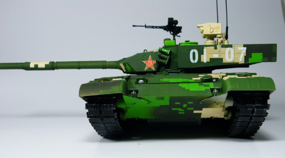 静态模型之1:35中国陆军99B主战坦克 模型,99g能硬刚m1a2吗 作者:xiaoyer 3642 