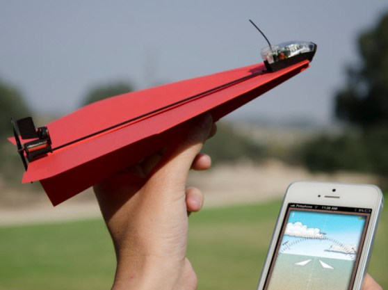 纸飞机也能用手机遥控了？ 电池 作者:satelives 6957 