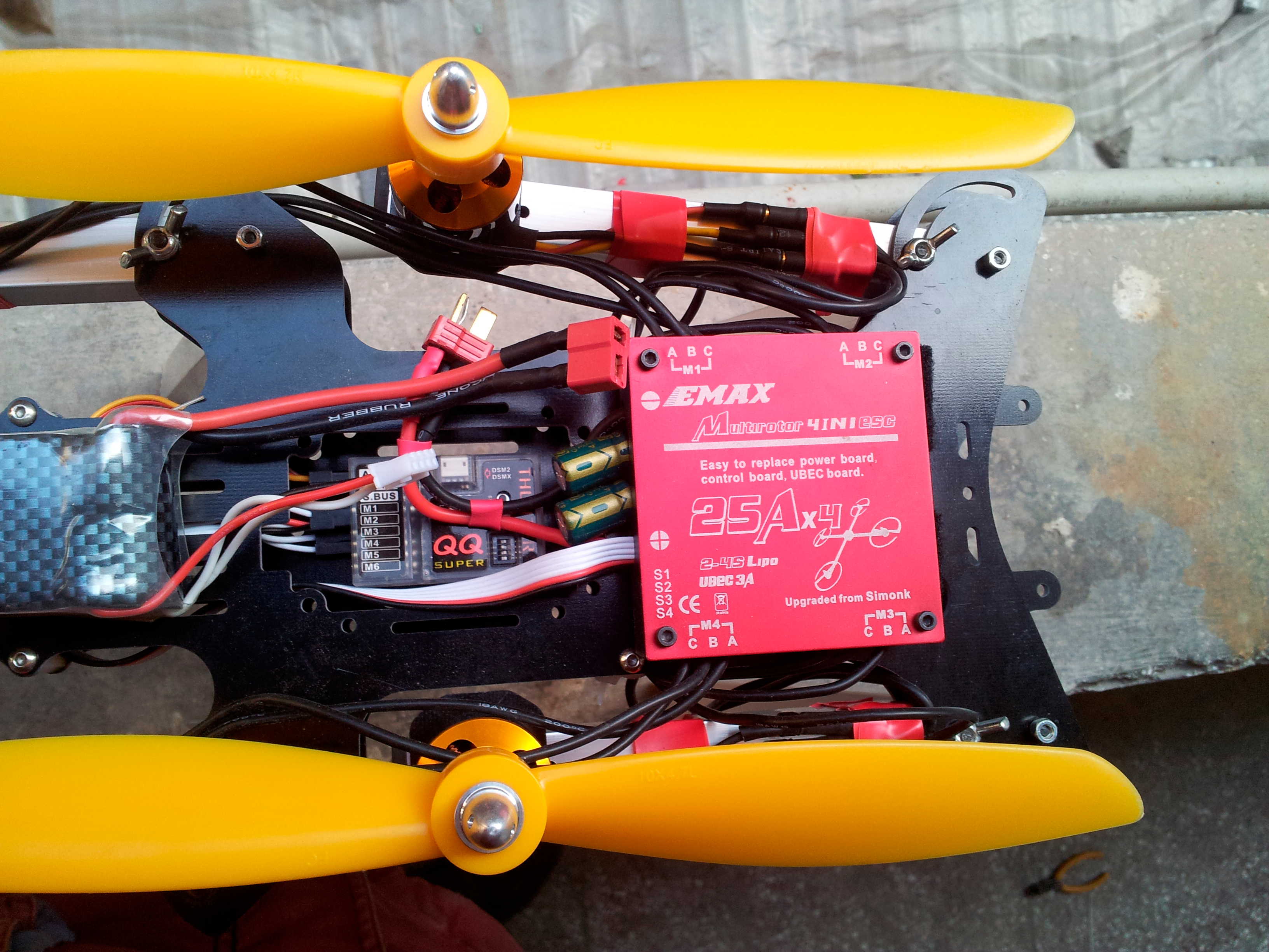 初试QQ飞控 电池,飞控,电调,电机,遥控器 作者:汶川热带鱼 6567 