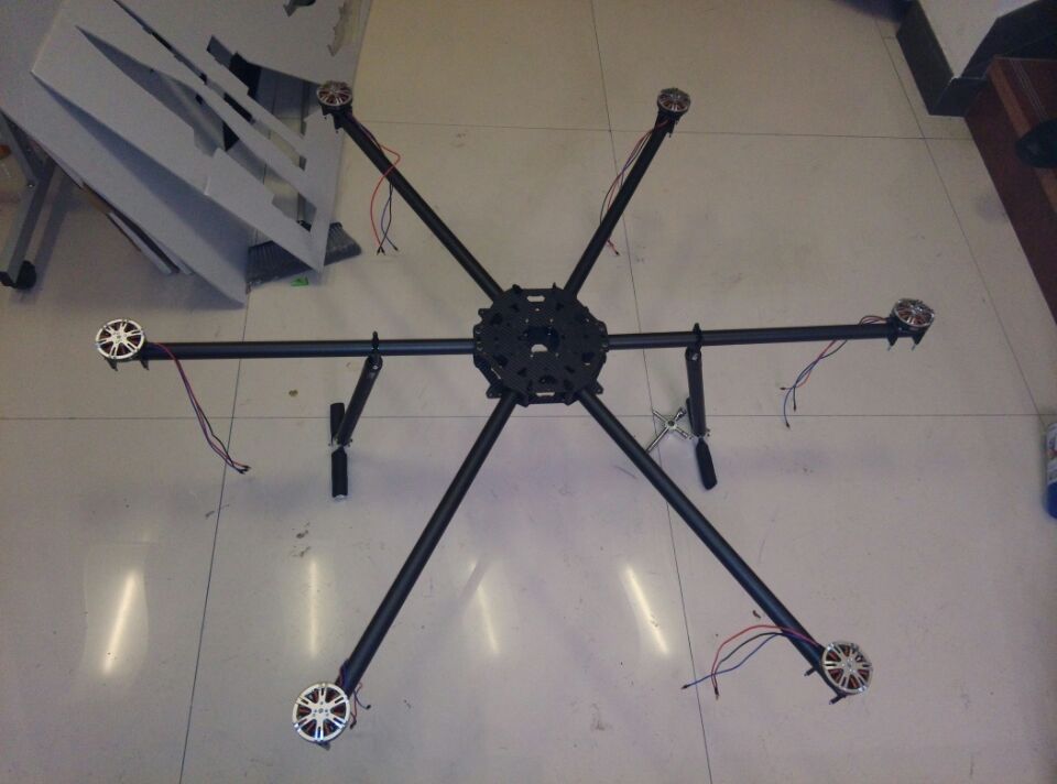 1400mm轴距六轴飞行器安装 飞控,电调,电机,六轴,OSD 作者:俞辰 4481 