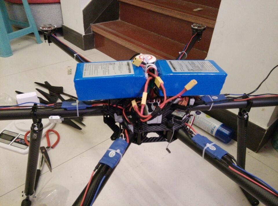 1400mm轴距六轴飞行器安装 飞控,电调,电机,六轴,OSD 作者:俞辰 6655 