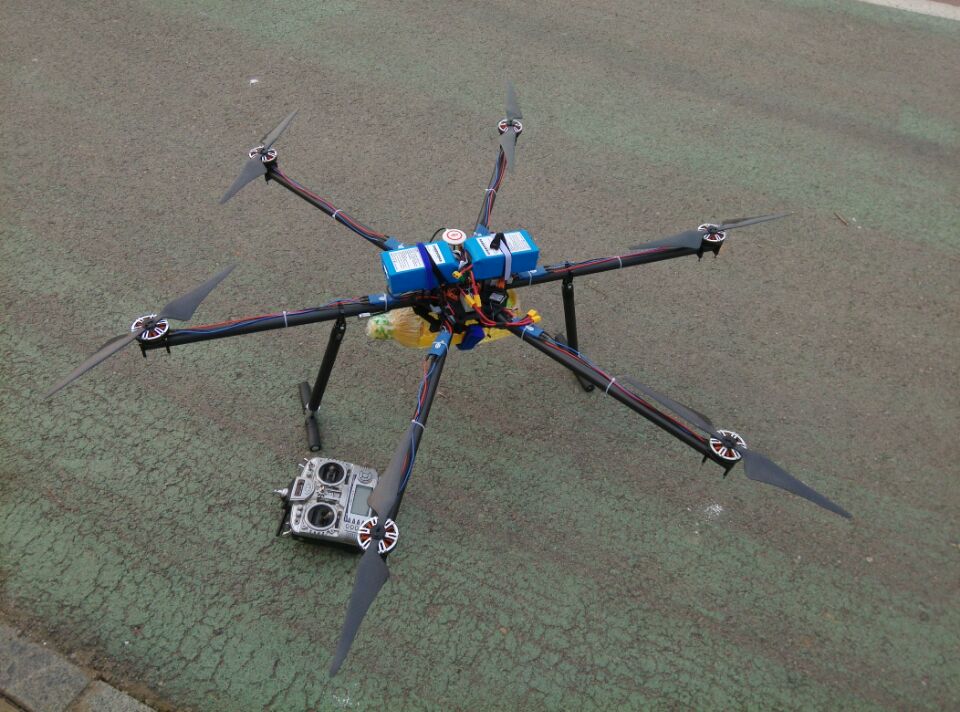 1400mm轴距六轴飞行器安装 飞控,电调,电机,六轴,OSD 作者:俞辰 6222 