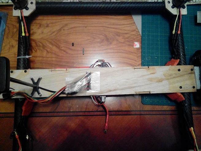 山寨 日型 机架 制作 记录帖-机架安装完成  作者:GE-FPV 6327 