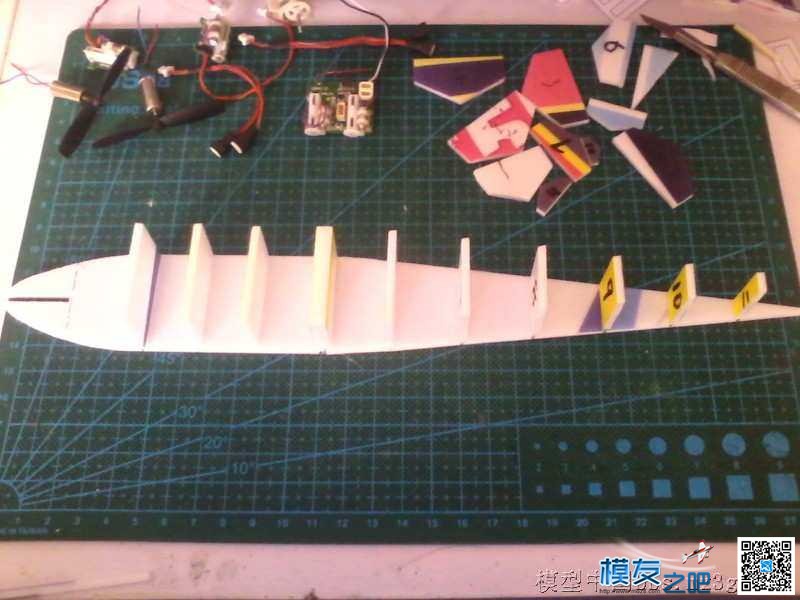 【孤雁航模】转（asd4626455 ）迷你双发水机制作 电池,舵机,电调,电机,图纸 作者:狂情怒放 4464 