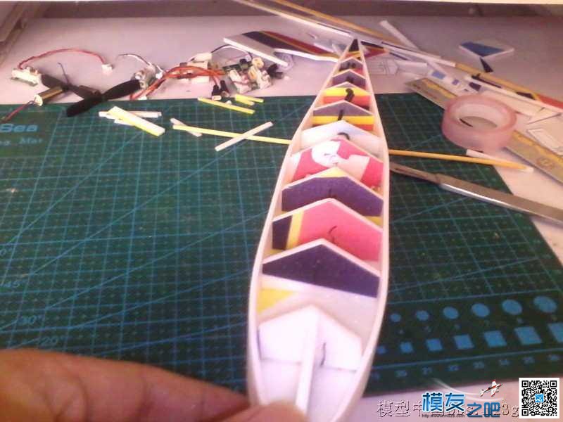 【孤雁航模】转（asd4626455 ）迷你双发水机制作 电池,舵机,电调,电机,图纸 作者:狂情怒放 9554 