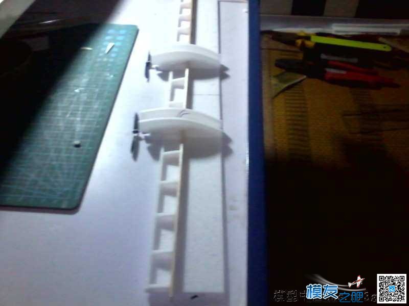【孤雁航模】转（asd4626455 ）迷你双发水机制作 电池,舵机,电调,电机,图纸 作者:狂情怒放 6790 