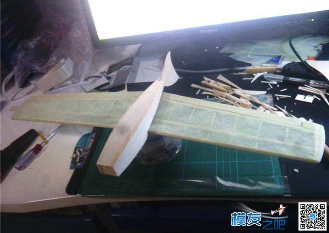 【孤雁航模】（转）无动力小鸟机完工---耗时两天。全重23g 电池,舵机 作者:北方的狼 4807 