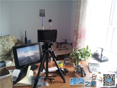 狼新添置的fpv显示器，晒一下！ 电机,FPV,航拍,银燕 作者:飞天狼 8826 