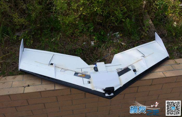 【鹰眼】【转toi001】1.2米三角翼。。。测试飞行 电池,图传,飞控,电调,电机 作者:skyline 2117 