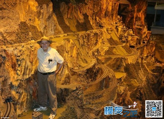 美男子16年手工打造世界最大铁路模型(组图) 模型 作者:小七 2492 