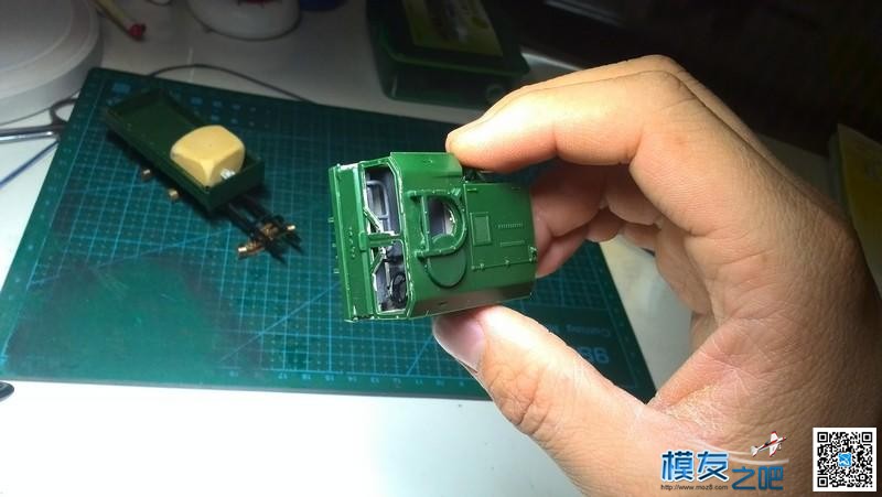 之前静改动的1：72的6X6MAN 1比87静改动,m2a3静改动,田宫kv1悬挂,田宫静改动 作者:锈头钉铛 2656 