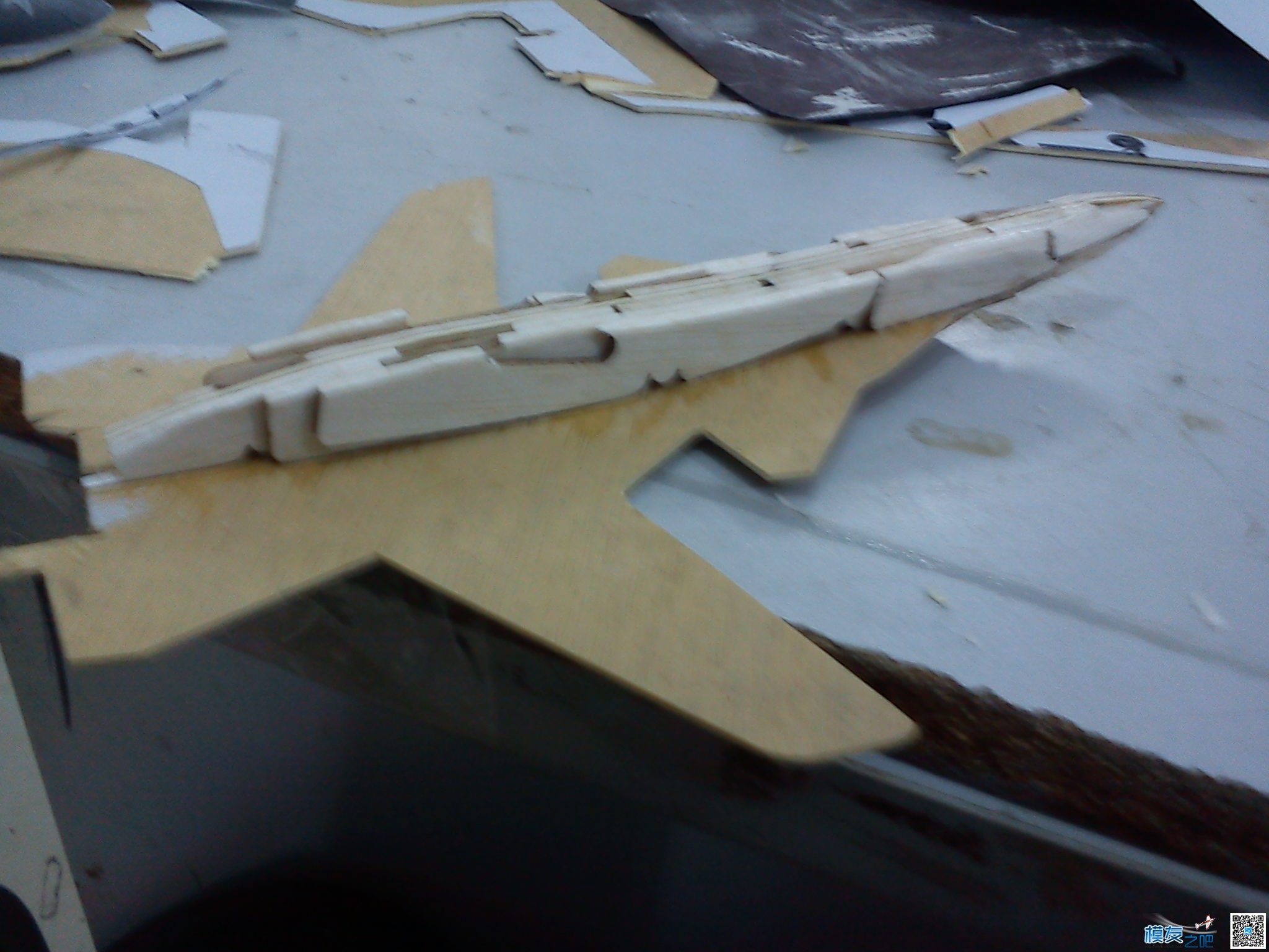 金雕  苏-47     （变废为宝-静态模型） 机架,静态模型成品,静态模型场景 作者:Feather_eagle 2329 