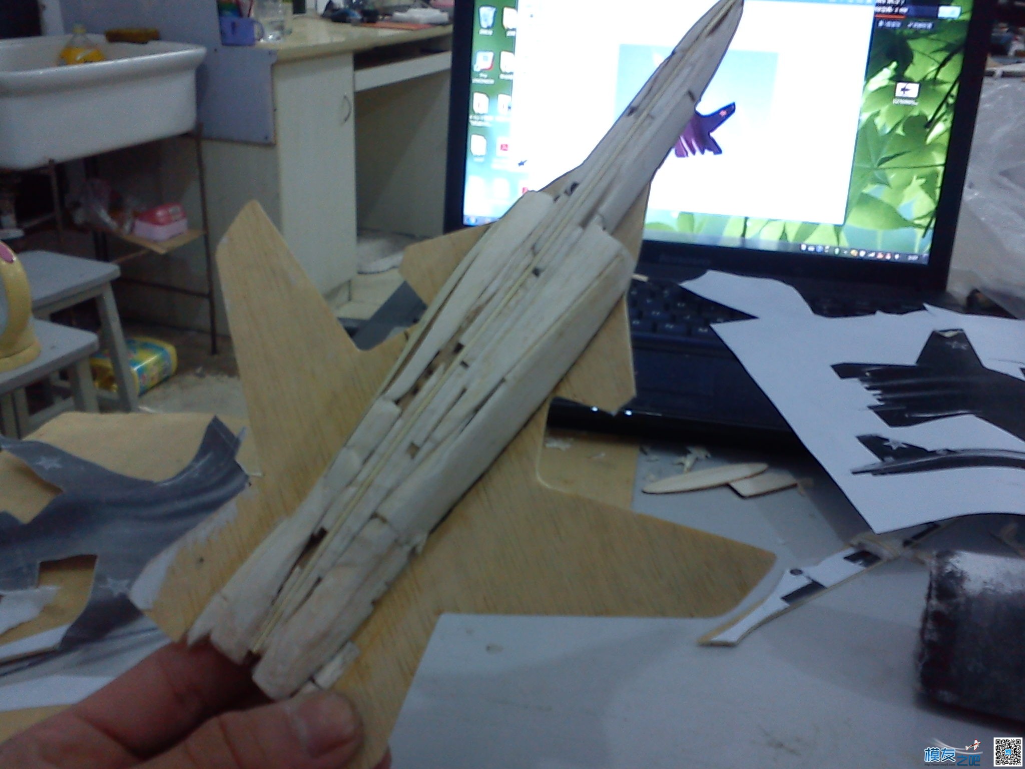 金雕  苏-47     （变废为宝-静态模型） 机架,静态模型成品,静态模型场景 作者:Feather_eagle 3322 