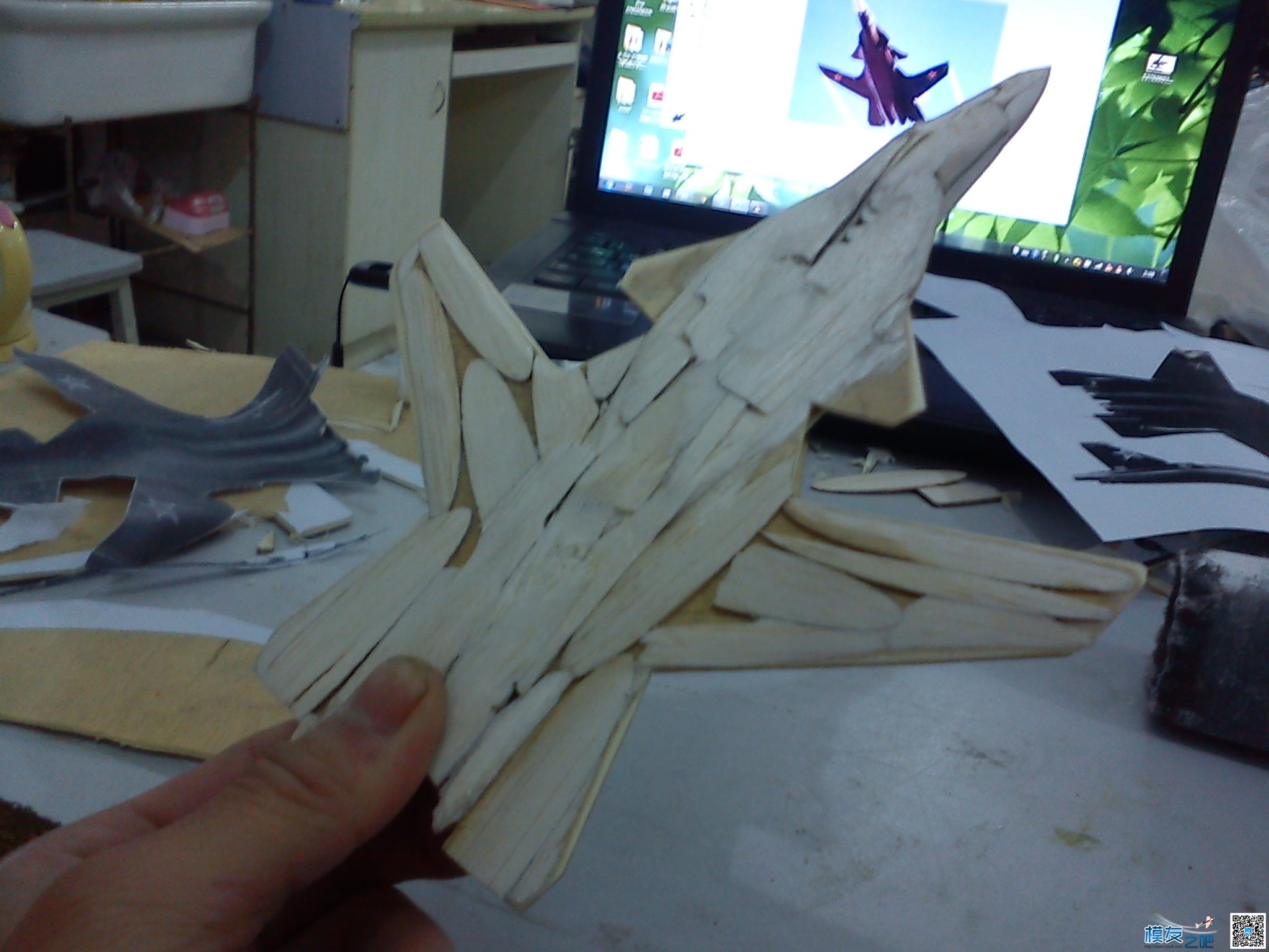 金雕  苏-47     （变废为宝-静态模型） 机架,静态模型成品,静态模型场景 作者:Feather_eagle 7464 