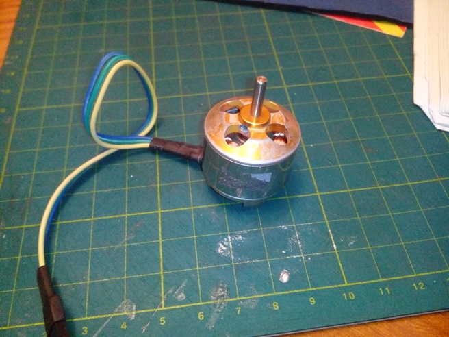 第三轴电机绕好 电机 作者:GE-FPV 9411 