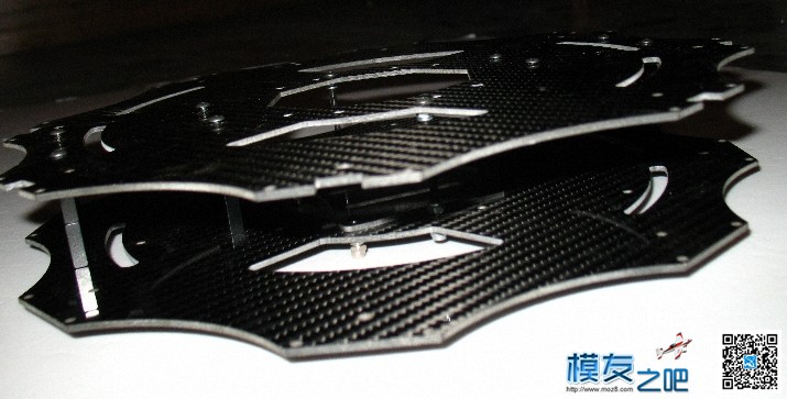 【原创】飞机大炮八轴折叠机架改装，（第一季） GPS,机架,180度,飞机大炮,使用工具 作者:浪漫依然 2891 