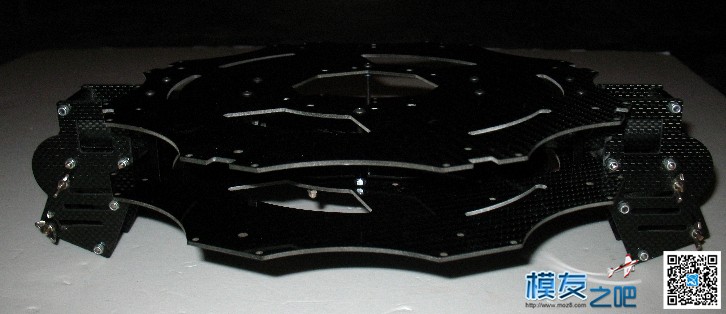 【原创】飞机大炮八轴折叠机架改装，（第一季） GPS,机架,180度,飞机大炮,使用工具 作者:浪漫依然 2168 