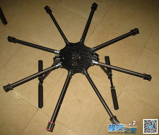 【原创】飞机大炮八轴折叠机架改装，（第一季） GPS,机架,180度,飞机大炮,使用工具 作者:浪漫依然 7166 