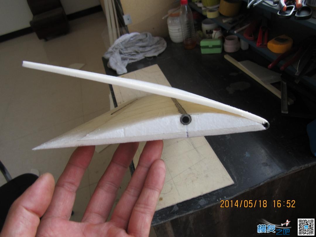 电动遥控滑翔机（背推） 滑翔机怎么做,滑翔机怎么叠,艾伦格滑翔机 作者:航模汝州 7226 