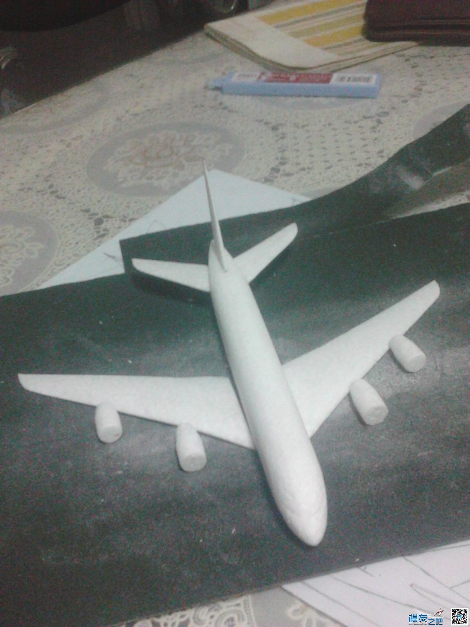 史无前例，自己打造的空客A380！！ 图纸,空客A330-300,空客A380图片,空客A320 作者:♂、戀沵~↘ 6464 