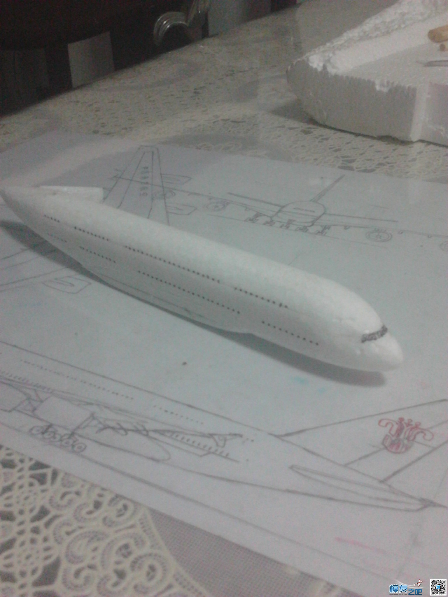 史无前例，自己打造的空客A380！！ 图纸,空客A330-300,空客A380图片,空客A320 作者:♂、戀沵~↘ 5469 