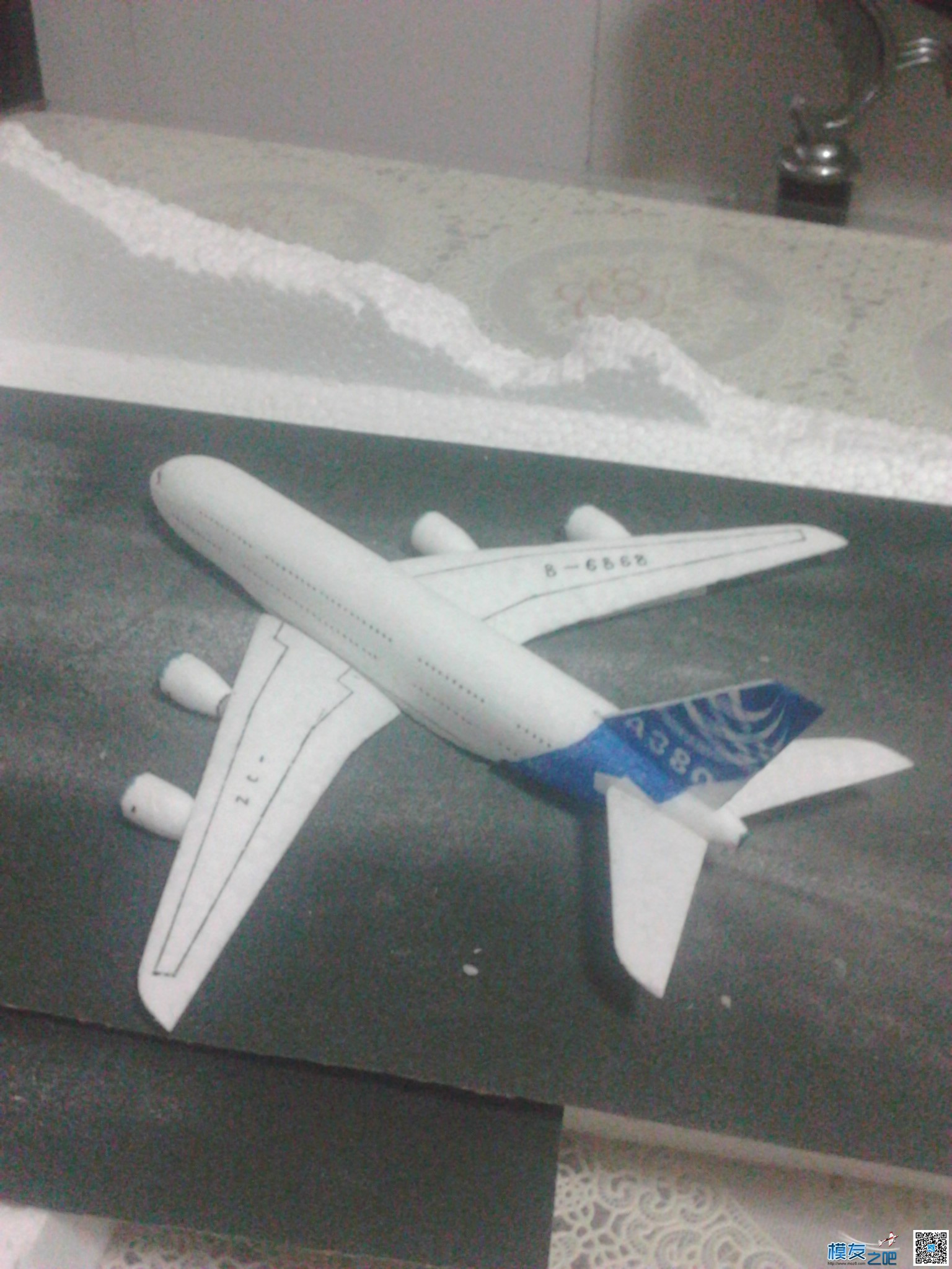 史无前例，自己打造的空客A380！！ 图纸,空客A330-300,空客A380图片,空客A320 作者:♂、戀沵~↘ 9596 
