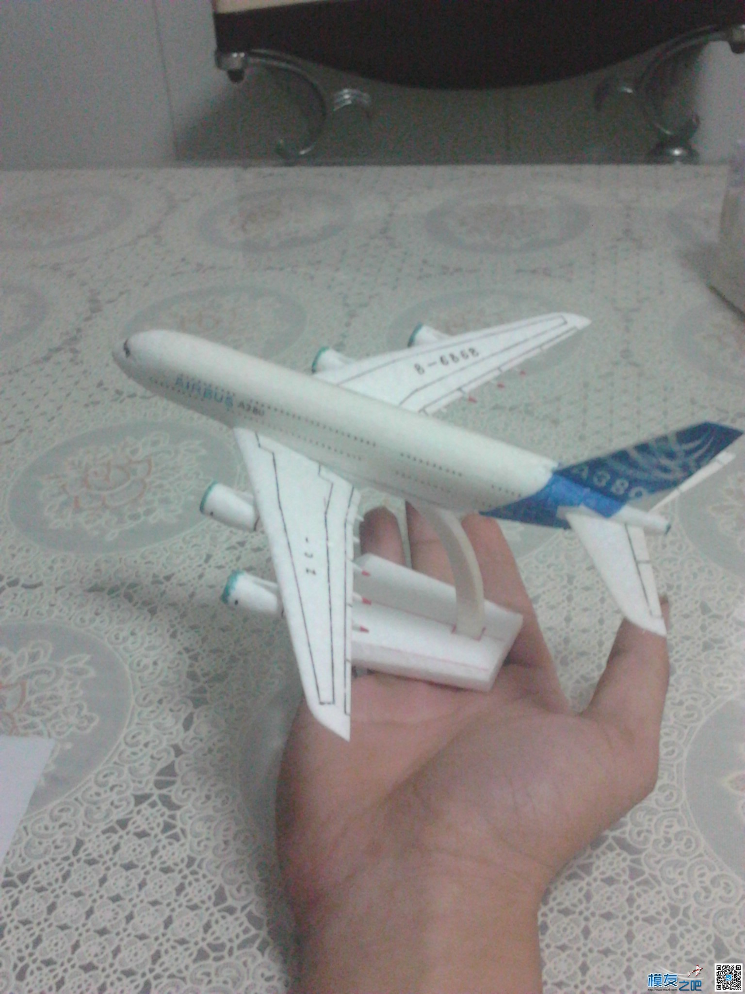 史无前例，自己打造的空客A380！！ 图纸,空客A330-300,空客A380图片,空客A320 作者:♂、戀沵~↘ 1908 
