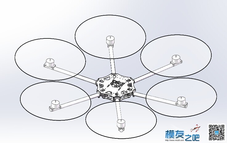 六轴设计图3D组装 六轴,3D打印设计图 作者:cmhoo 3279 