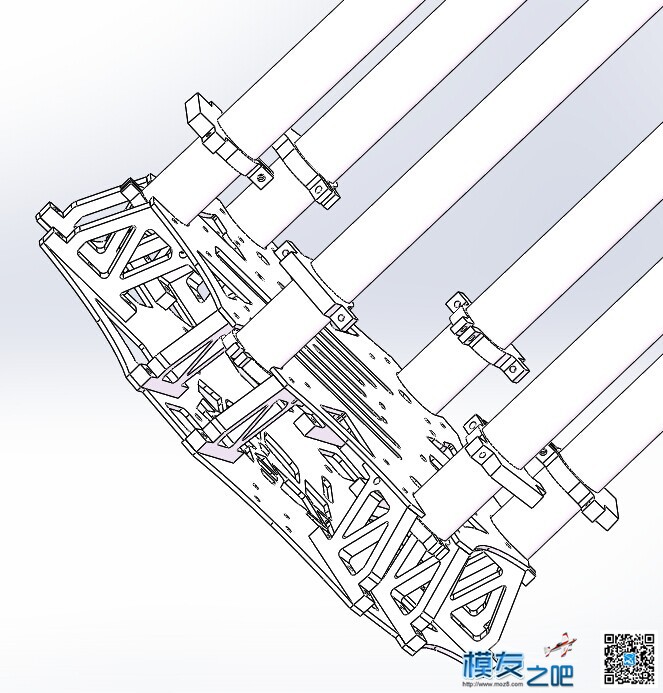 六轴设计图3D组装 六轴,3D打印设计图 作者:cmhoo 548 
