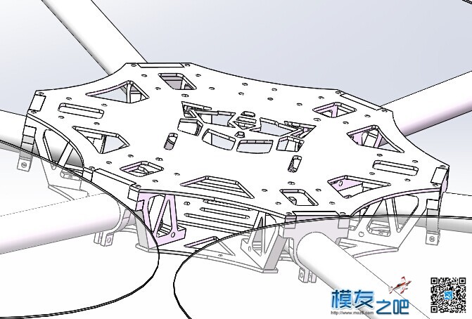 六轴设计图3D组装 六轴,3D打印设计图 作者:cmhoo 1804 