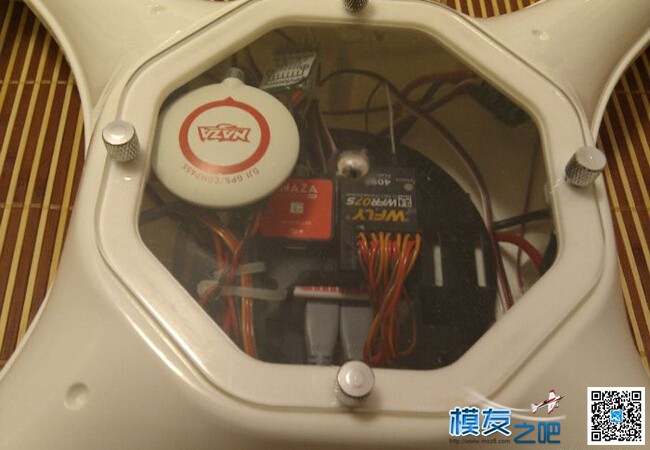 转贴：看到不少模友玩防水四轴，也跟风败了一台，昨天... 天地飞,四轴,机架 作者:歼23 3725 