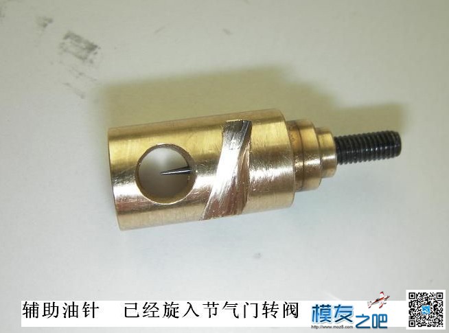 廉价模型发动机单针化油器改造，有图片，有视频 模型,发动机 作者:zhen_sr 8953 