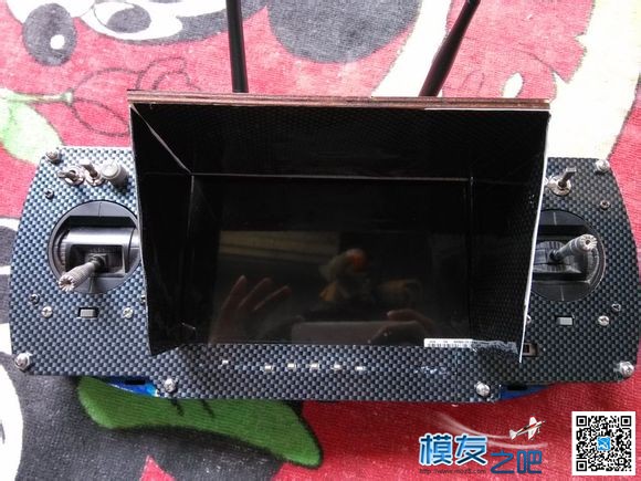 100元制作属于自己的一体控 天线,图传,遥控器,图纸,d10改装一体控 作者:东鸡鸡 385 