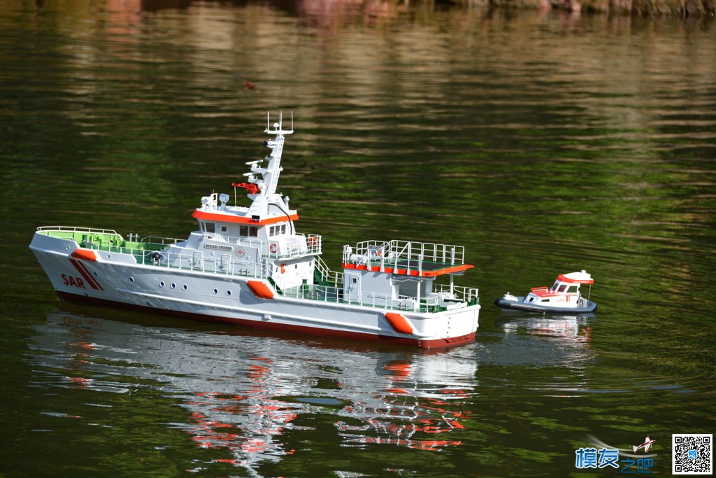 海峰2014新品 子母救援船! 模型,烟台海峰救援 作者:海峰模型 80 