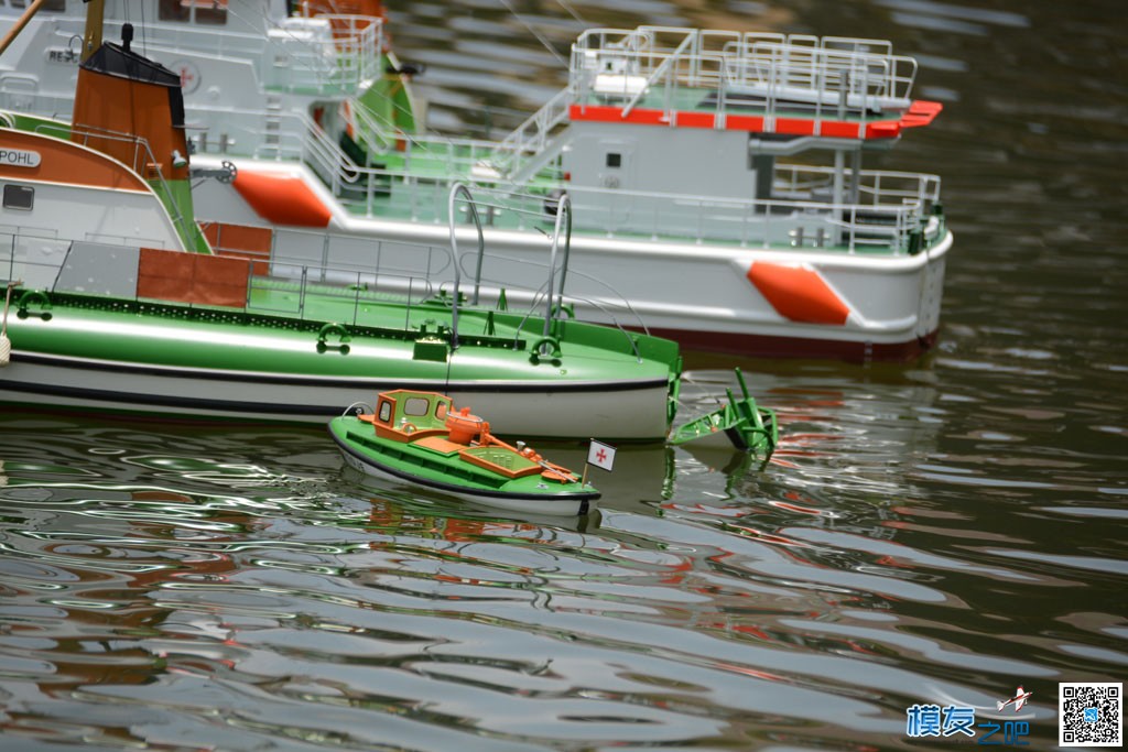 德国海上搜救系列子母船船会海量图片！ 船模,德国船公司,德国造船业 作者:海峰模型 3552 