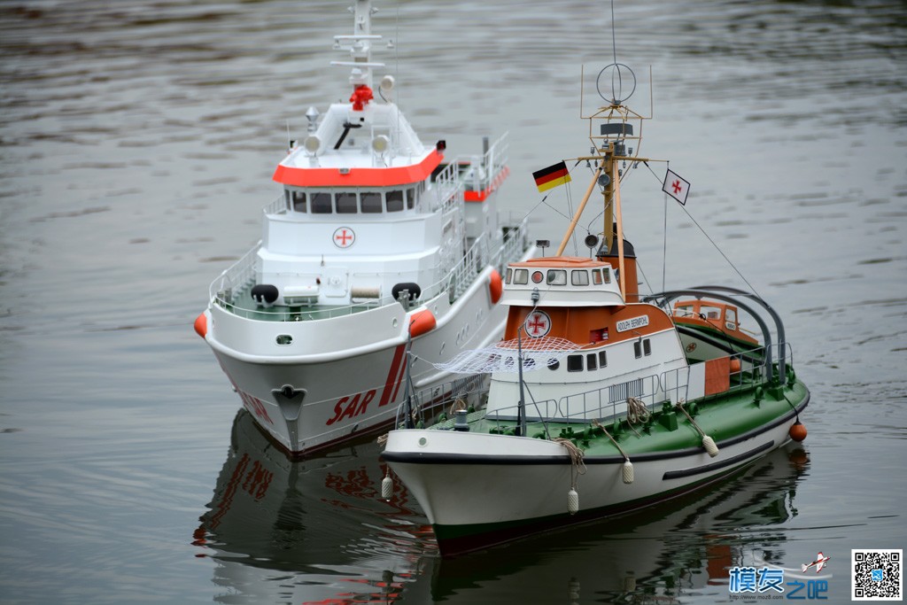 德国海上搜救系列子母船船会海量图片！ 船模,德国船公司,德国造船业 作者:海峰模型 4689 