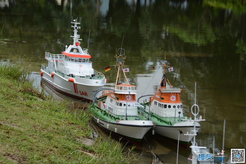 德国海上搜救系列子母船船会海量图片！ 船模,德国船公司,德国造船业 作者:海峰模型 6779 