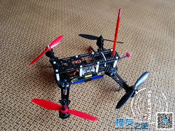 GE260 小四轴 总算装好了 四轴,机架 作者:GE-FPV 7131 