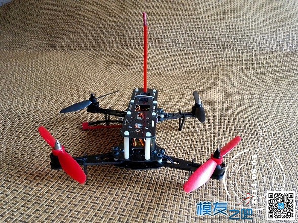 GE260 小四轴 总算装好了 四轴,机架 作者:GE-FPV 3024 
