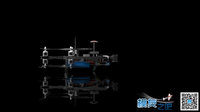 赶在最后一天完成参赛作品~~~四轴 模型,电池,云台,飞控,电调 作者:ps1993310 7179 