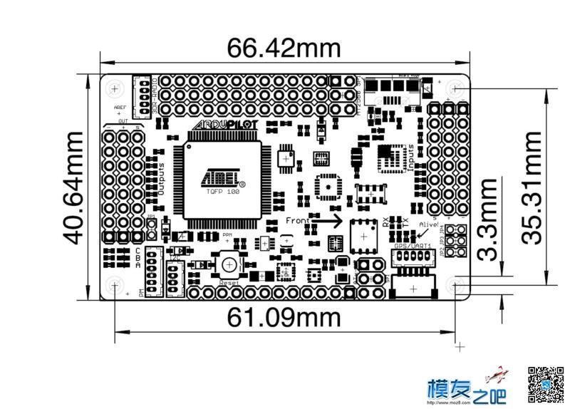 【图纸】自己画的240小四轴，环形的带单轴云台 云台,图纸,四轴 作者:Myth 7601 