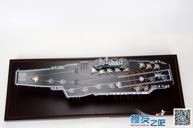 中国海军舰艇军事模型——辽宁号航母模型鉴赏 仿真,模型,固定翼 作者:特尔博模型 7659 