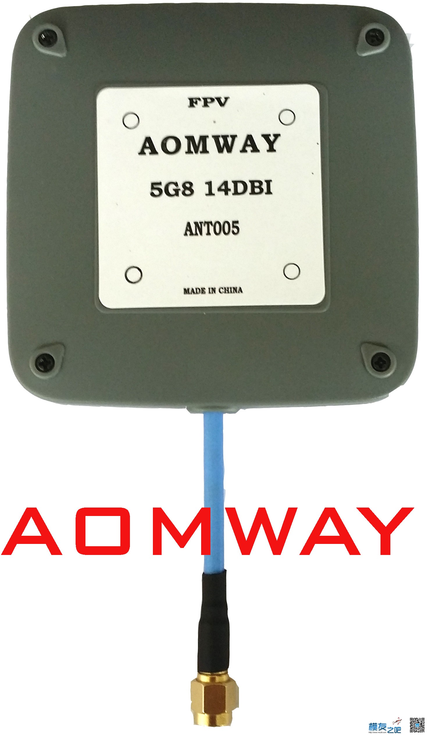 aomway 14dbi 平板天线 高增益天线即上市 天线 作者:AOMWAY图传 4868 