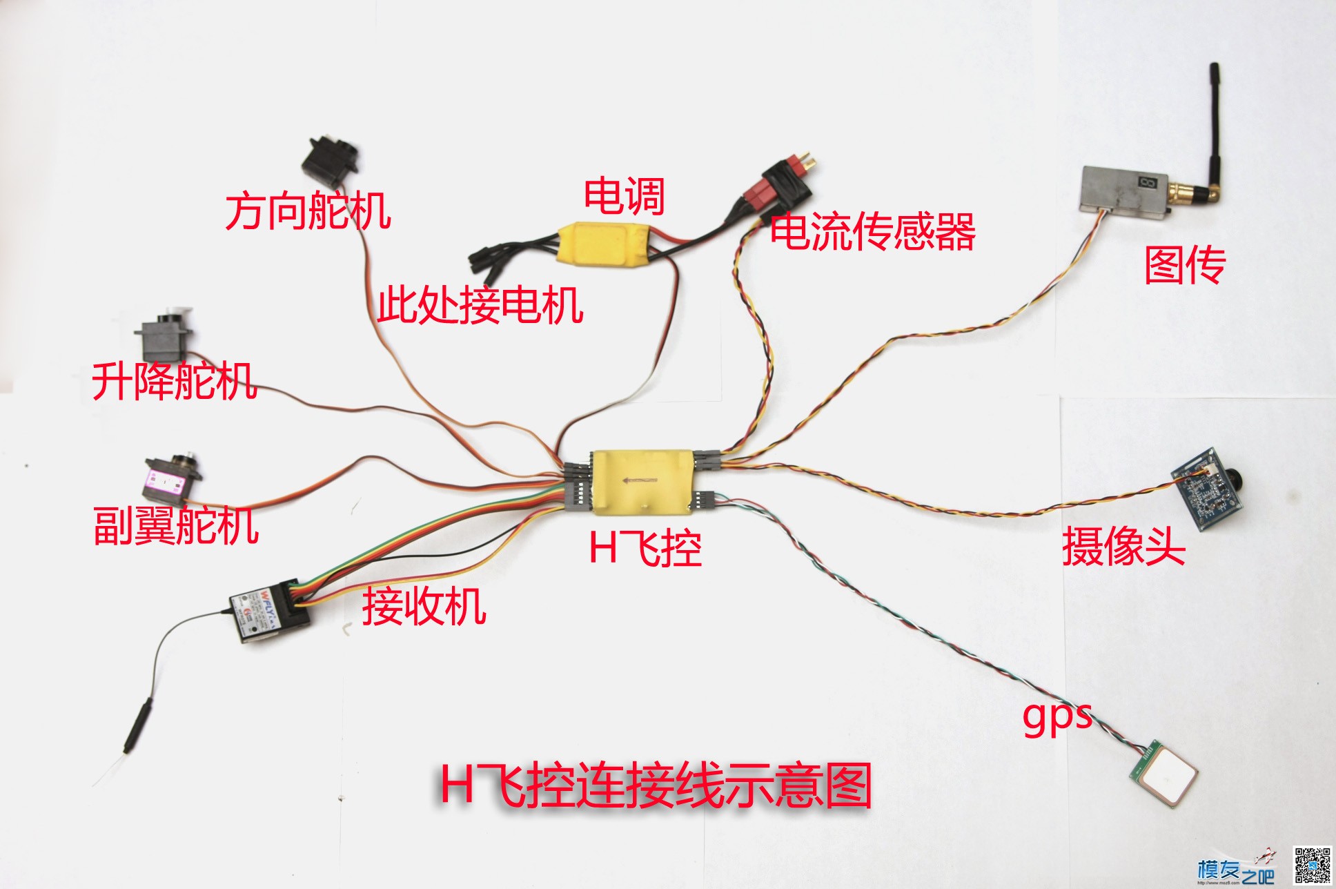 求救高手们对H飞控接线问题  作者:小嘀咕游戏 644 