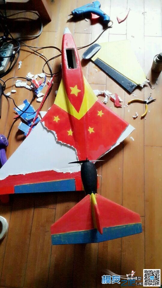 第一架航模（北极星试飞成功） 航模 作者:萤火虫 4304 
