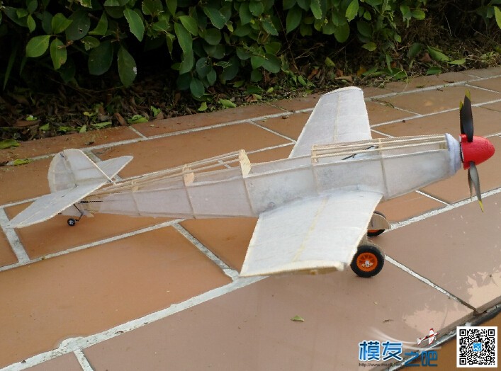 BF-109小灰机首飞爽飞！ 电池,遥控器,图纸,接收机,发动机 作者:飞翔的橡皮筋 3735 